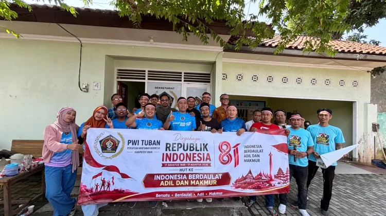 Semarak HUT RI ke-81, PWI Tuban Gelar Doa Bersama Soroti Tantangan Industri Media