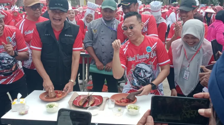 Festival Bandeng Lele Megilan Semarakkan HUT ke-81 RI di Turi