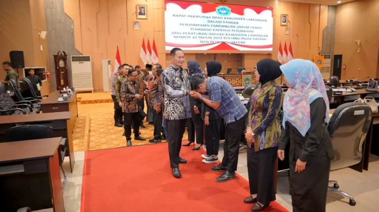 Fraksi DPRD Lamongan Sampaikan Pandangan Umum Terkait Perubahan Perda