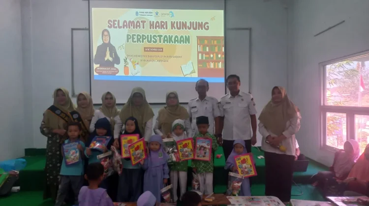 Arpusda Lamongan Jadikan Momen Hari Kunjung Perpustakaan Tumbuhkan Minat Baca