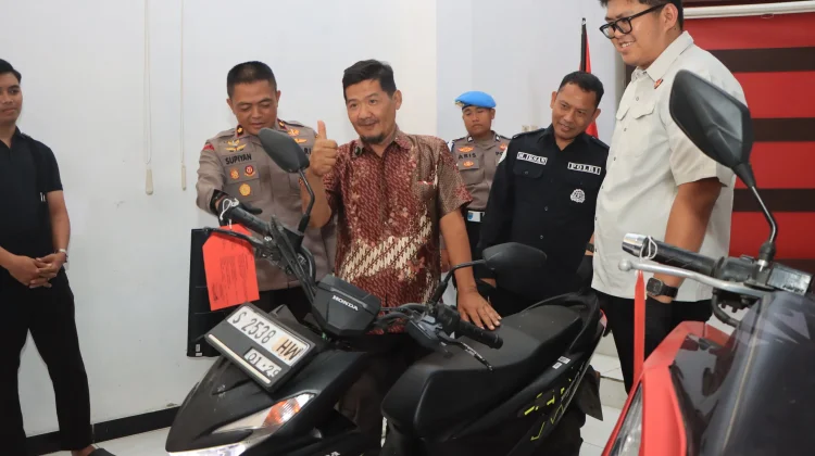 Polresta Tuban Ungkap Dua Kasus Curanmor, Tersangka Merupakan Residivis