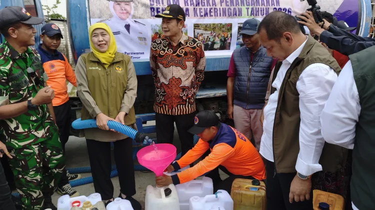 Gubernur Jatim Optimalkan OMC Atasi Kekeringan di Lamongan