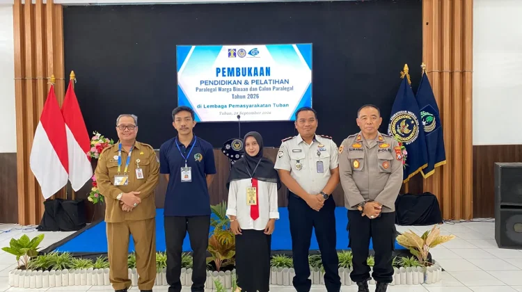 Lapas Tuban Bersama LBH KP Ronggolawe Resmikan Pelatihan Paralegal bagi WBP