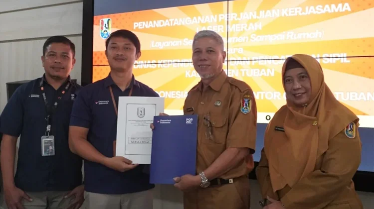Disdukcapil Tuban Permudah Akses Dokumen Kependudukan lewat Progam Laser Merah