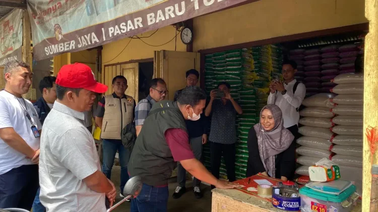 Satgas Saber Pangan Sidak Pasar Baru Tuban