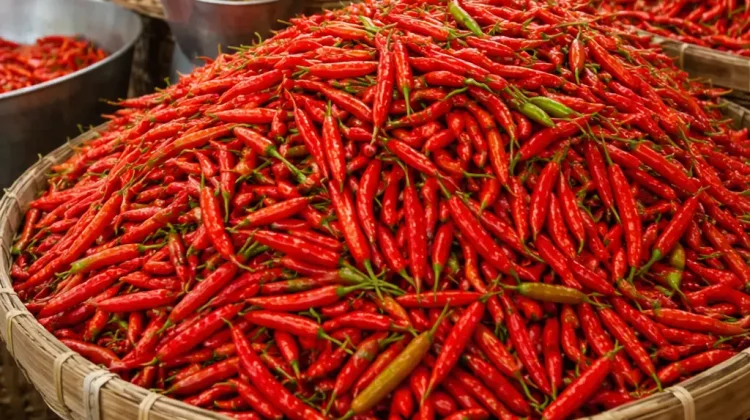 Menjelang Ramadan, Harga Cabai Rawit Merah di Tuban Naik