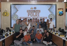Komitmen Bangun Informasi Positif, Polres Lamongan Perkuat Sinergi Media