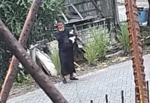 Wajah Curanmor Berkostum Badut di Babat Terekam CCTV