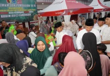 Kodim 0812 Lamongan Gelar Bazar Ramadan, Perkuat Ekonomi Warga