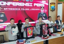 Polres Lamongan Ungkap Pengeroyokan di Bluluk, 13 Pemuda Diamankan