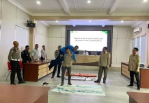 Perkuat Keselamatan, Polres Lamongan Latih Penjaga Perlintasan KA