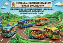 Pemkab Bojonegoro Buka Pendaftaran Mudik Gratis