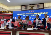 Polres Tuban Ungkap 55 Kasus dalam Operasi Pekat Semeru 2026