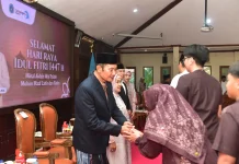 Pererat Silaturahmi Masyarakat Bupati Lamongan Gelar Open House Idulfitri