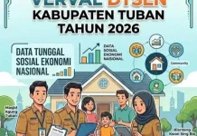 Pastikan Data Kependudukan Akurat, Pemkab Tuban Laksanakan Verval DTSEN