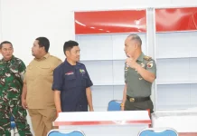 Dandim 0812/Lamongan Dampingi PT Agrinas Tinjau Kesiapan Koperasi Desa Merah Puti