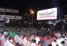 Polres Lamongan Pererat Sinergi dengan Masyarakat Sabuk Kamtibmas