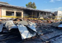 Pasar Baru Tuban Terbakar, Damkar Minta Pedagang Miliki Sistem Proteksi Kebakaran