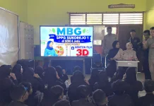 Melalui Film 3D, SPPG Sukorejo 1 Edukasi Gizi Siswa SDN 4 Jetis