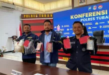 Tiga Tersangka Peredaran Uang Palsu di Tuban Dibekuk Polisi
