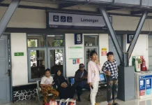 Libur Panjang Cuti Bersama, Penumpang KA di Stasiun Lamongan Meningkat