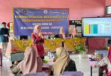 Dorong Digitalisasi Pendidikan Guru SD Sekaran, Lamongan Dilatih AI dan Excel