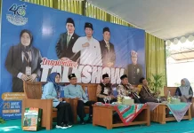 Milad MAN 1 Lamongan, Anggota DPRD Beri Motivasi Siswa lewat Talkshow Inspiratif