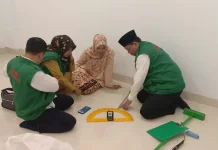 Kemenag Ajak Masyarakat Manfaatkan Layanan Ukur Arah Kiblat Gratis