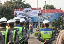 Ratusan Personel Kawal Pengesahan Warga PSHT Tuban