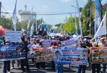 Aksi Damai Dukung Program MBG, Ketua DPRD: Bukan Setuju Tidak Setuju