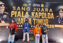 HUT Bhayangkara, Atlet Polres Tuban Raih Medali Cabor Judo dan Karate