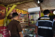 Operasi Gabungan Sita 9.108 Batang Rokok Ilegal di  Lamongan