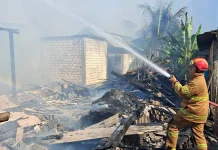 Lupa Matikan Tungku, Rumah dan Kandang di Tuban Hangus Terbakar