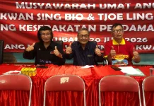 Sempat Dilanda Konflik, Pengurus TITD Klenteng Kwan Sing Bio Berakhir Damai