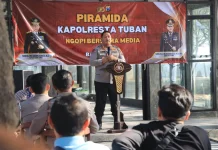 Jalin Sinergitas Bersama Insan Pers, Kapolresta Tuban Gelar Kegiatan Piramida