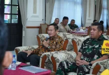 Wasev TMMD Ke-129 Tinjau Langsung Program Pembangunan Desa Tlemang