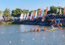 Junjung Sport Tourism, 32 Tim Adu Kayuh di Festival Dayung Tejoasri ke-4 Lamongan