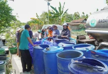 BPBD Lamongan Salurkan Air Bersih untuk 3.095 KK Terdampak Kekeringan