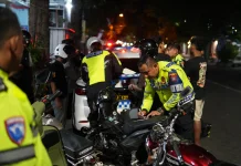 Polresta Tuban Razia Knalpot Brong dan Indikasi Balap Liar