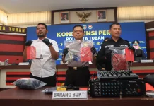 Polresta Tuban Amankan Pelaku Spesialis Pembobol Sekolah dan Curanmor