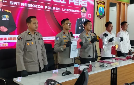 Polres Lamongan Tangkap Dua Residivis Curanmor, Tiga Pelaku Masih Buron