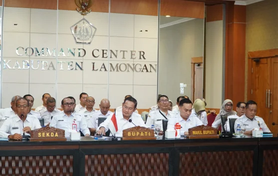 Bupati Lamongan Samakan Persepsi Hadapi Perubahan Pola Kerja