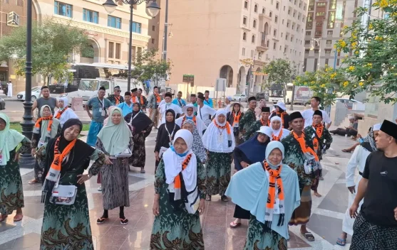 Jemaah Haji Tuban Lakukan Persiapan Fisik
