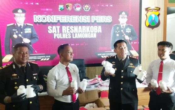 Polres Lamongan Ungkap 29 Kasus Narkoba, Sita 143 Ribu Pil Terlarang