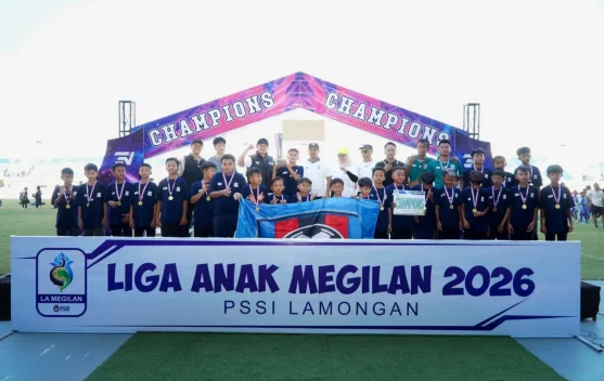 KFA Borong Gelar Juara Liga Anak Megilan 2026, Bupati Lamongan Dorong Pembinaan