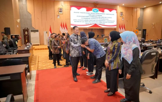 Fraksi DPRD Lamongan Sampaikan Pandangan Umum Terkait Perubahan Perda