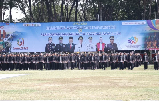 Bhinneka Tunggal Ika Mewarnai Puncak Hari Jadi ke-349 Kabupaten Bojonegoro