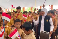 Gubernur Jatim Meninjau Sekaligus Menyapa Siswa Sekolah Rakyat Tuban