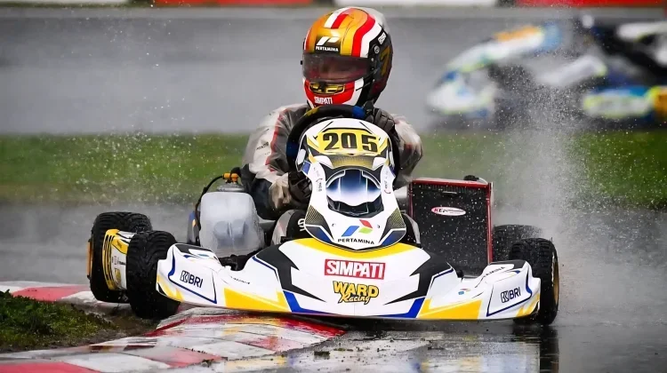 Indonesian Qarrar Firhand Claims Victory at WSK Euro Series Podium