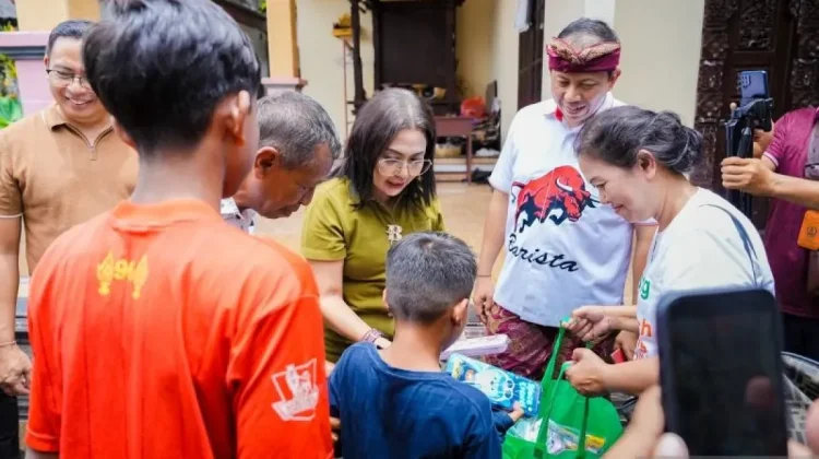 Badung K3S Supports Child Battling Malignant Tumor Crisis